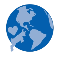 clip art of earth with a heart and a goat