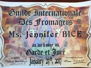 Guide Internationale Des Fromagers Ms. Jenifer Bice